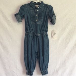 Ralph Lauren Baby Denim Romper.